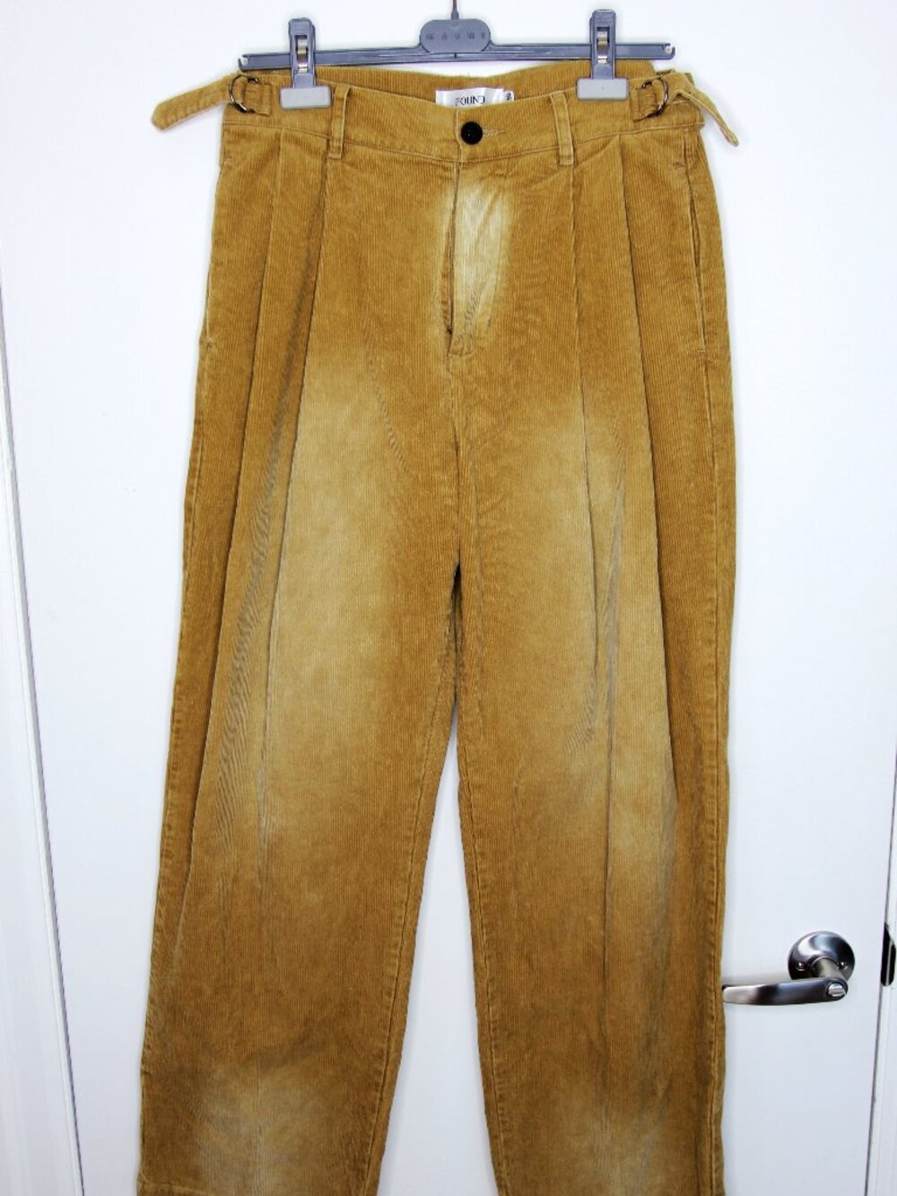 BNWT AW25 FOUND PLEATED CORDUROY PANTS 30 - Picture 2 of 12